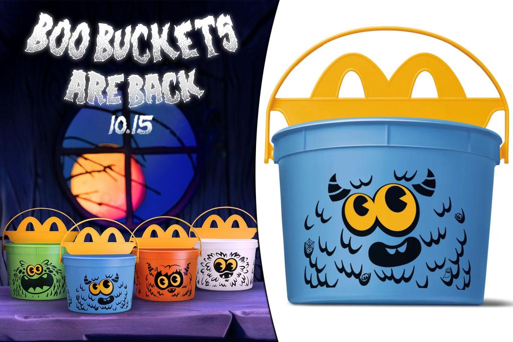 McDonald's Happy Meal Boo Buckets are back for Halloween: Here's how to buy them